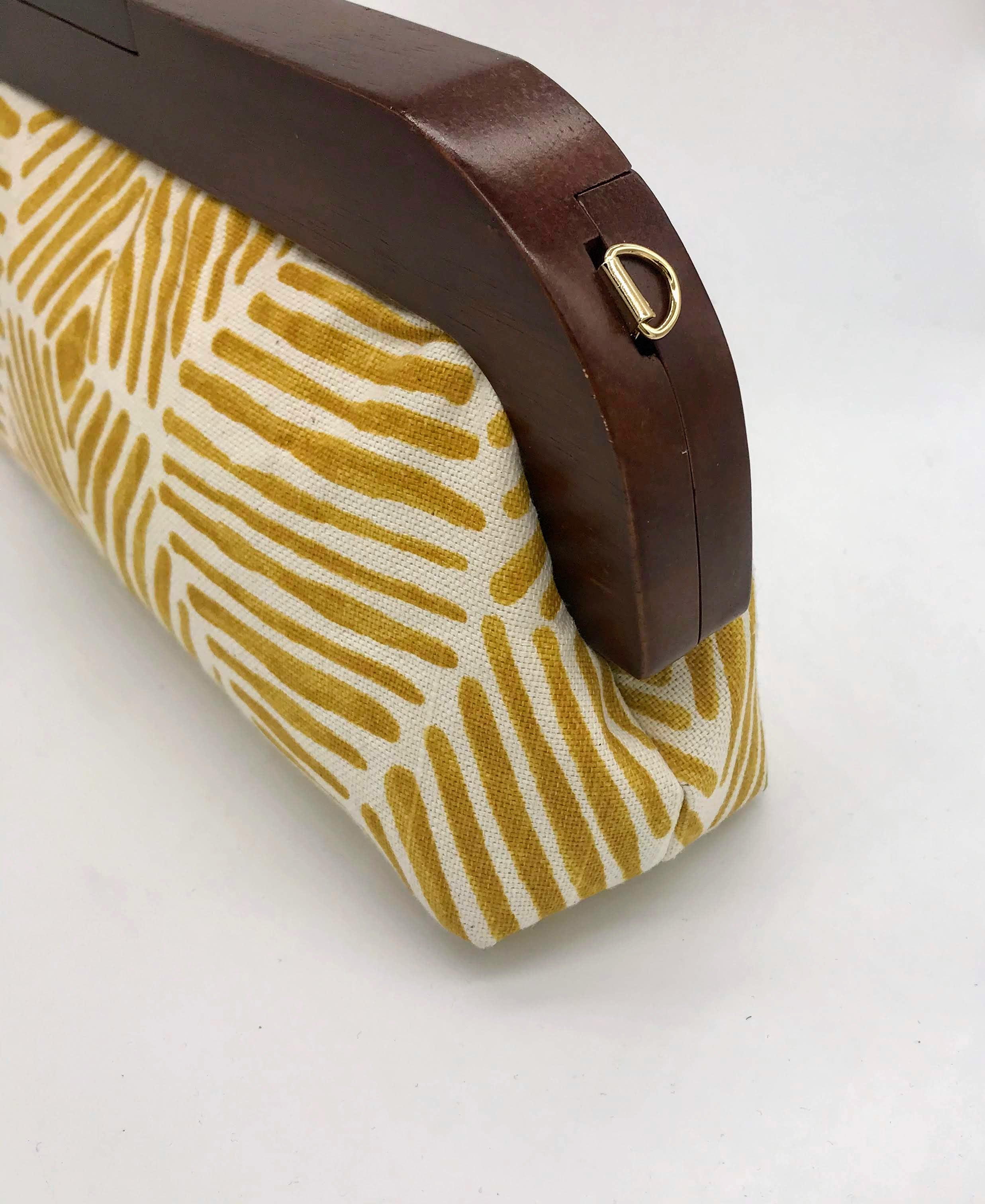 Wooden clutch best sale